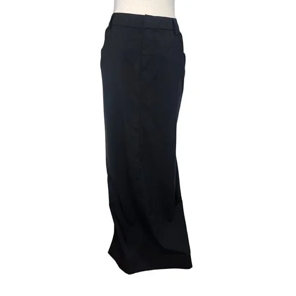 Christopher Esber Tailored Column Skirt in Black 8 Womens Long Pencil Straight - Picture 6 of 16